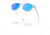 Oakley OO9265 Latch Sunglasses - Mens, Matte Clear Frame, Prizm Sapphire Polarized Lens, 53, OO9265-926565-53
