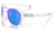 Oakley OO9265 Latch Sunglasses - Mens, Matte Clear Frame, Prizm Sapphire Polarized Lens, 53, OO9265-926565-53