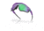 Oakley OO9290 Jawbreaker Sunglasses - Men's, Matte Electric Purple Frame, Prizm Jade Lens, 31, OO9290-929066-31