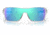 Oakley OO9307 Turbine Rotor Sunglasses - Men's, Polished Clear Frame, Prizm Sapphire Lens, 32, OO9307-930729-32