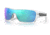 Oakley OO9307 Turbine Rotor Sunglasses - Mens, Polished Clear Frame, Prizm Sapphire Lens, 32, OO9307-930729-32