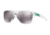 Oakley OO9360 Sunglasses 936019-58 - Matte Clear Frame, Prizm Black Lenses