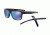 Oakley OO9361 Sunglasses 936116-57 - Polished Black Frame, Prizm Sapphire Lenses