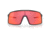 Oakley OO9406 Sutro Sunglasses, Matte Black Frame, Prizm Trail Torch Lens, 37, OO9406-940611-37