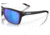 Oakley OO9448 Sylas Sunglasses - Men's, Matte Black Frame, Prizm Sapphire Irid Polarized Lens, 57, OO9448-944812-57