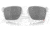 Oakley OO9448 Sylas Sunglasses - Mens, Polished Clear Frame, Prizm Black Lens, 57, OO9448-944829-57