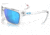 Oakley OO9448 Sylas Sunglasses - Men's, Polished Clear Frame, Prizm Sapphire Lens, 60, OO9448-944804-60