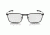 Oakley OX3186-0554 Conductor Eyeglass Frames, Satin Black/White Frame