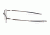Oakley OX5113-0251 Lizard Eyeglass Frames, Pewter Frame