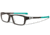 Oakley OX8039-0851 Chamfer Eyeglass Frames, Brownstone/Sea Foam Frame
