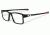 Oakley Chamfer 2 Single Vision Prescription Eyeglasses, Satin Black/Cardinal Frame, OX8040-0554SV