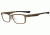 Oakley Plank 53mm Brushed Brown Eyeglass Frames w/ Blank Lenses 22-196