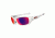 Oakley Pit Bull Sunglasses - Matte White Frame w/ OO Red Polarized Lenses OO9127-07