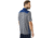 Oakley Polo Shirt Short Sleeve Color Block - Mens, Athletic Heather Grey, Large 434228-24G-L