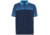 Oakley Polo Shirt Short Sleeve Sublimated Jacquard - Mens, Fathom, Extra Large, 434222-6AC-XL