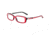 Oakley Premonition Single Vision Rx Eyeglasses, Size 50 - Red/Black Frame OX1061-0450
