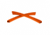Oakley Quarter Jacket Earsocks, Orange, RKT0152AA OR054