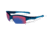 Oakley Quarter Jacket Kids Sunglasses Polished Navy Frame, Positive Red Iridium Lens OO9200-04
