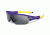 Oakley Radar Edge Sunglasses, Royalty Purple Frame, Black Iridium Lens OO9184-14