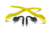 Oakley Radar EV Earsock/Nosepad Kit, Yellow, RKT0182AA YL072