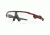 Oakley RADAR EV PATH OO9208 Progressive Prescription Sunglasses OO9208-920863-38 - Lens Diameter 38 mm, Frame Color Metallic Red