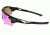 Oakley Radar Lock Sunglasses Polished Black Frame, Prizm Trail &amp; Clear Vented Lens-OO9181-41