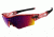 Oakley Radar Path Crystal Red Frame w/ + Red Iridium Lenses Sunglasses 09-749