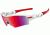 Oakley Radar Path Polished White Frame w/ +Red Polarized Lenses Sunglasses 09-721