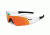 Oakley Radar Path Mens Sunglasses Polished White Frame, Fire Iridium Lens 26-267