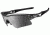 Oakley Radar Range Crystal Black Frame w/ Black Iridium Lenses Sunglasses 09-665