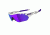 Oakley Radarlock Edge Asian Fit Womens Sunglasses, Polished White Frame, Violet Iridium Lens OO9209-01