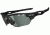 Oakley Radarlock Edge Sunglasses, Polished Black &amp; Clear OO9183-05