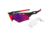 Oakley Radarlock Path Matte Black Ink Frame w/ Red Polarized Lenses Men's Sunglasses OO9181-06