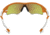 Oakley Radarlock Path Sunglasses Atomic Orange Frame, Fire Iridium &amp; Black Iridium Lens-OO9181-45