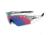 Oakley Radarlock Path Mens Sunglasses Fog Frame, Red Iridium and Black Iridium Lens OO9181-29