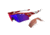 Oakley Radarlock Path Mens Sunglasses Infrared Frame, Red Iridium and VR28 Lens OO9181-16