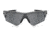 Oakley Radarlock Path Sunglasses Polished White Frame, Black Iridium Polarized &amp; Clear Lens-OO9181-44