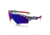 Oakley Radarlock Path Mens Sunglasses Team USA Grey Frame, Positive Red Iridium Vented Vented Lens OO9181-11