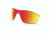 Oakley Radarlock Pitch Polarized Replacement Lenses, Ruby Iridium, ROO9182CB 2145