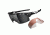 Oakley Radarlock XL Straight Mens Sunglasses Polished Black Frame, Black Iridium Vented and VR28 Vented Lens OO9196-05