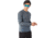 Oakley Radskin Shell Water Repellent Crew Shirt - Mens, Dark Slate, 2XL, 461631JP-94A-XXL
