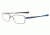 Oakley Rotor 2.0 53mm Brushed Chrome/Navy Blue Eyeglass Frames w/ Blank Lenses OX3063-0553L