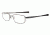Oakley Rotor 2.0 55mm Brushed Chrome/Gloss Black Eyeglass Frames w/ Blank Lenses OX3063-0655L