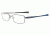 Oakley Rotor 2.0 57mm Brushed Chrome/NavyBlue Eyeglass Frames w/ Blank Lenses OX3063-0557L
