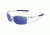 Oakley RPM Square Womens Sunglasses, Arctic Frame, Violet Iridium Lens OO9205-04