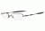 Oakley Sculpt 2.0 Brushed Chrome Eyeglass Frames w/ Blank Lenses 12-453