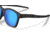 Oakley Shackle Sunglasses, Matte Black, PRIZM Sapphire, PRIZM Sapphire, OO9507D-0152