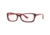 Oakley Short Cut Progressive Prescription Eyeglasses 108805-53 - Red Cosmo Frame