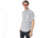 Oakley Short Sleeve Solid Woven - Mens, Fathom, Extra Large 401860-6AC-XL