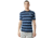 Oakley Bold Yd Stripe Tee - Mens, Fathom, Medium, 457701-6AC-M